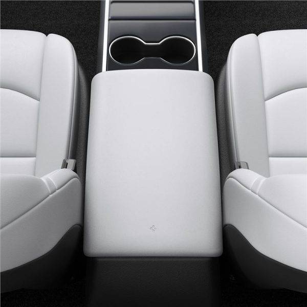 Spigen Tesla Armrest Cushion white - Tesla Model Y/3 (ACP07645) - Image 13