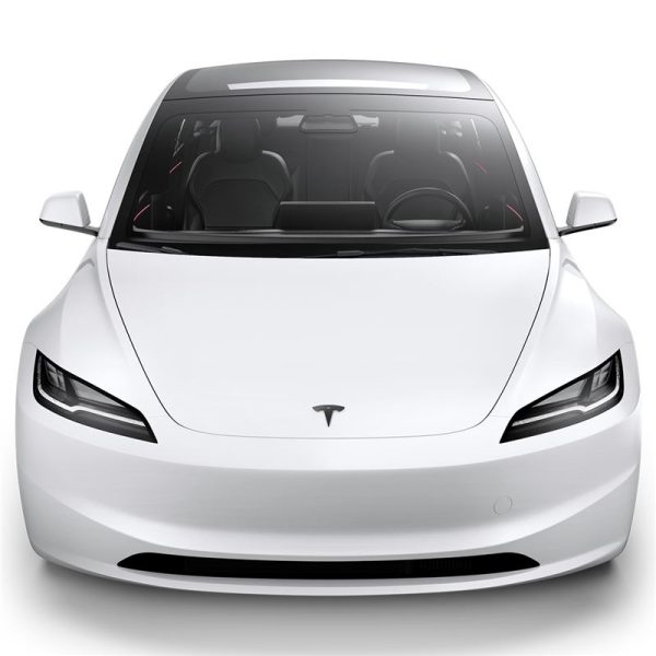 Spigen Tesla Front Emblem Logo Full Cover black - Tesla Model 3 2024 (ACP08547) - Image 9