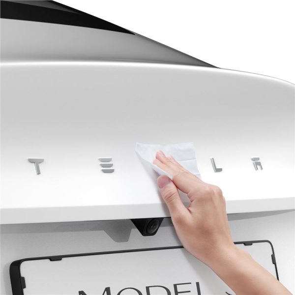 Spigen Tesla Rear Emblem Logo Full Cover carbon - Tesla Model 3 2024 (ACP08550) - Image 9