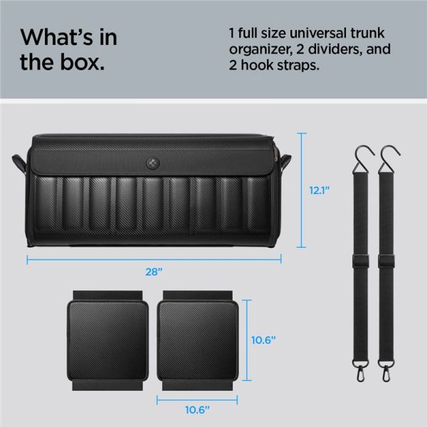 Spigen Tesla Car Trunk Organizer black (ACP08855) - Image 13