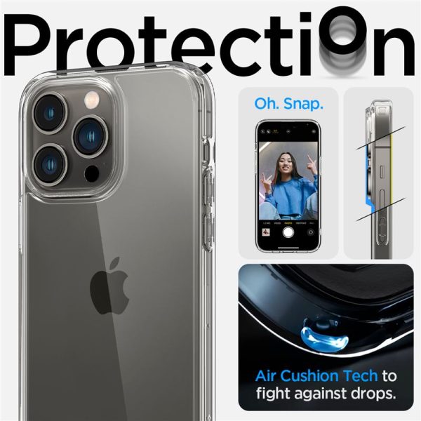 Spigen Crystal Hybrid crystal clear-Apple iPhone 14 Pro Max (ACS04639) - Image 3