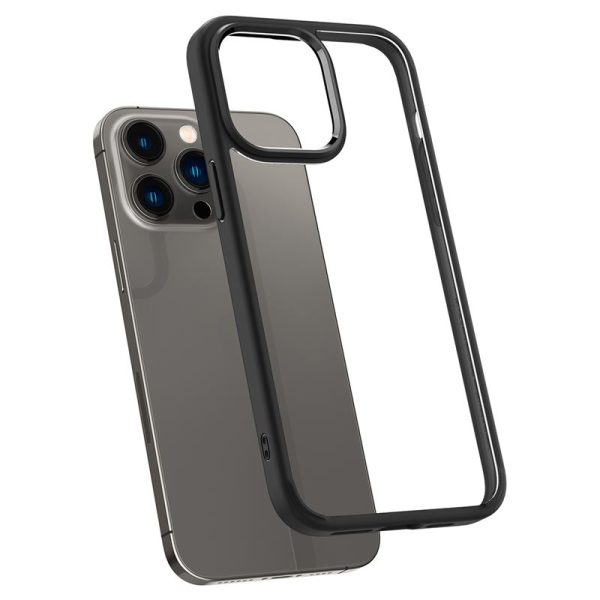 Spigen Crystal Hybrid matte black-Apple iPhone 14 Pro (ACS04669) - Image 10