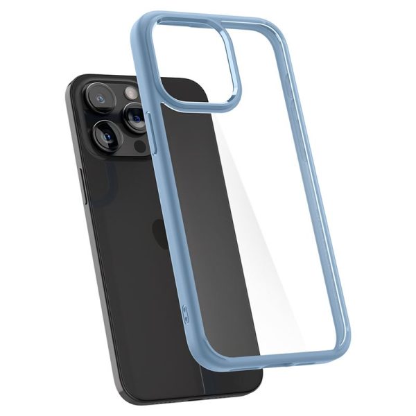 Spigen Crystal Hybrid sierra blue-Apple iPhone 15 Pro Max (ACS06447) - Image 12