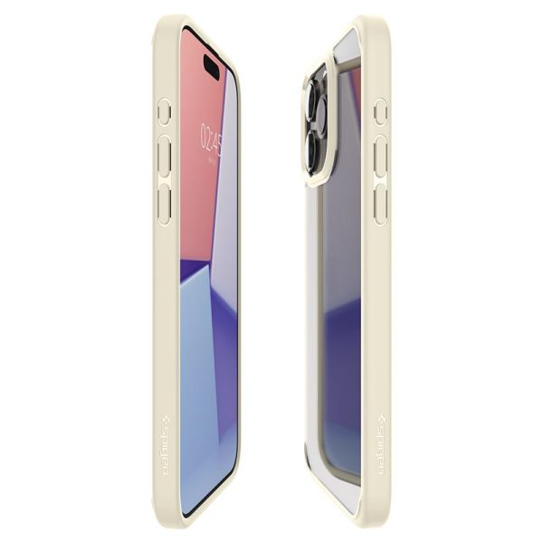 Spigen Crystal Hybrid mute beige-Apple iPhone 15 Pro Max (ACS06448) - Image 15