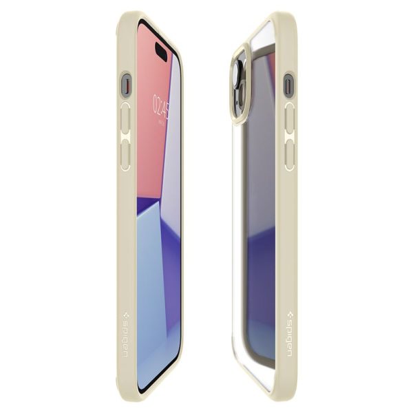 Spigen Crystal Hybrid mute beige-Apple iPhone 15 Plus (ACS06461) - Image 13