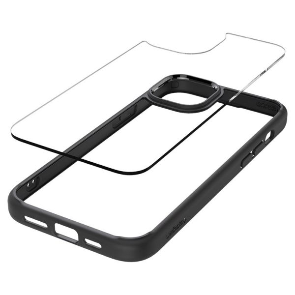 Spigen Crystal Hybrid matte black-Apple iPhone 15 Plus (ACS06462) - Image 4