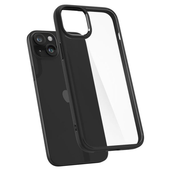 Spigen Crystal Hybrid matte black-Apple iPhone 15 Plus (ACS06462) - Image 11