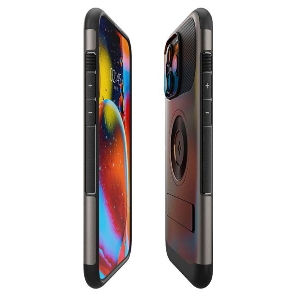 Spigen Slim Armor MagSafe gunmetal-Apple iPhone 15 Pro (ACS06476) - Image 8