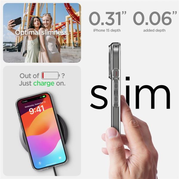 Spigen Crystal Flex crystal clear-Apple iPhone 15 (ACS06481) - Image 7