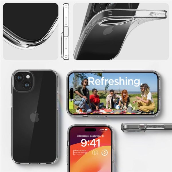 Spigen Crystal Flex crystal clear-Apple iPhone 15 (ACS06481) - Image 8