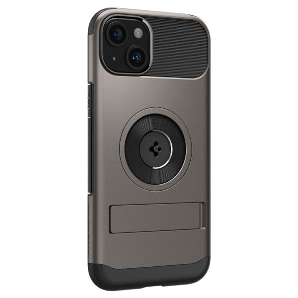Spigen Slim Armor MagSafe gunmetal-Apple iPhone 15 (ACS06486) - Image 7