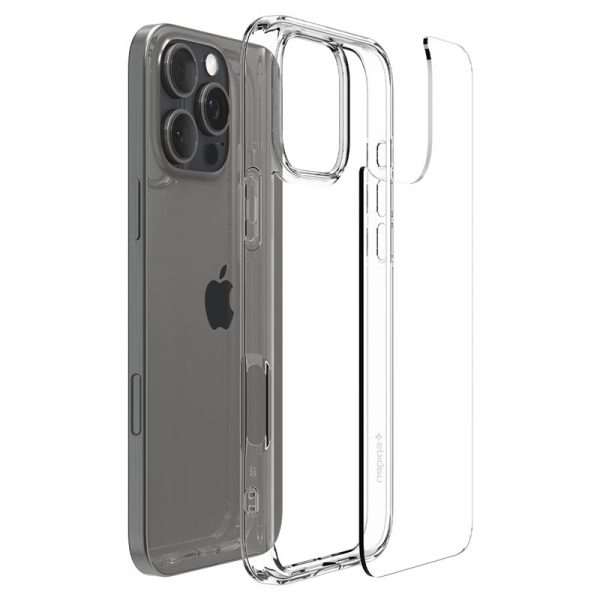 Spigen Crystal Hybrid crystal clear-Apple iPhone 16 Pro Max (ACS08028) - Image 11