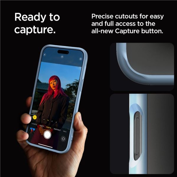 Spigen Crystal Hybrid sierra blue-Apple iPhone 16 Pro Max (ACS08029) - Image 3