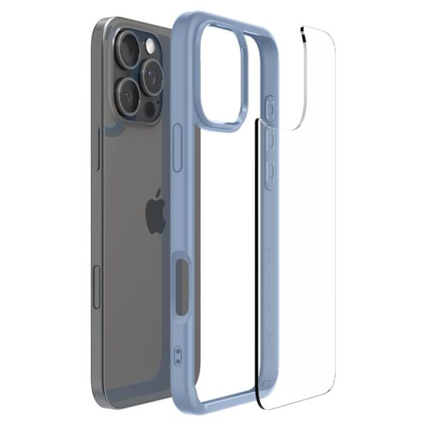 Spigen Crystal Hybrid sierra blue-Apple iPhone 16 Pro Max (ACS08029) - Image 11
