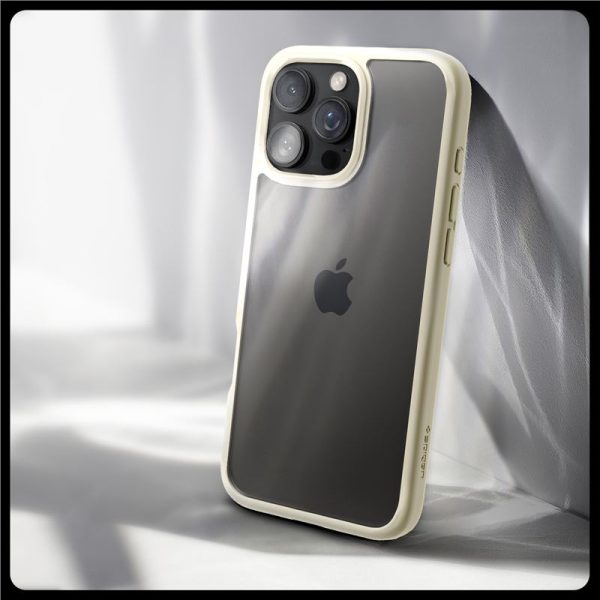 Spigen Crystal Hybrid mute beige-Apple iPhone 16 Pro Max (ACS08030) - Image 13