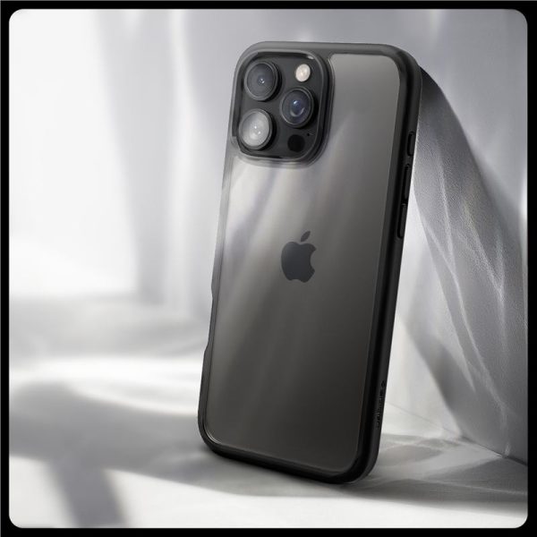 Spigen Crystal Hybrid matte black-Apple iPhone 16 Pro Max (ACS08031) - Image 13