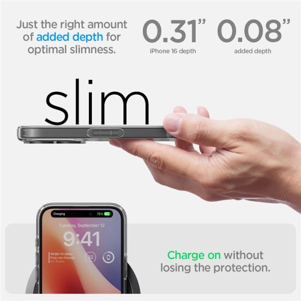 Spigen Crystal Hybrid crystal clear-Apple iPhone 16 (ACS08224) - Image 4