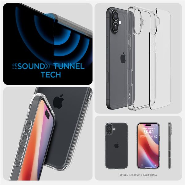 Spigen Crystal Hybrid crystal clear-Apple iPhone 16 (ACS08224) - Image 5
