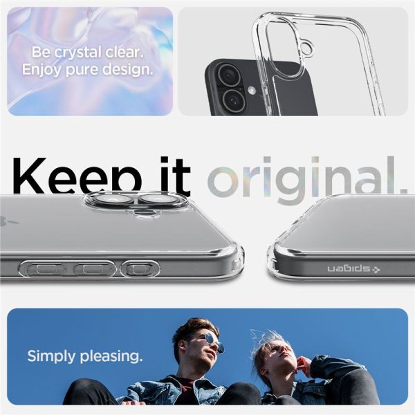Spigen Crystal Hybrid crystal clear-Apple iPhone 16 (ACS08224) - Image 13
