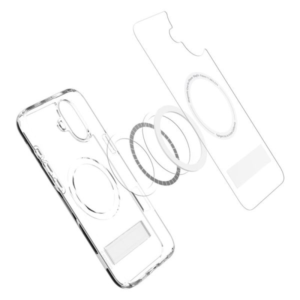 Spigen Slim Armor Essential S MagSafe crystal clear-Apple iPhone 16 (ACS08228) - Image 13
