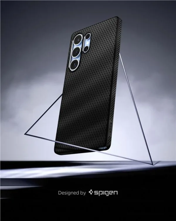 Θήκη Samsung Galaxy S25 Ultra Spigen Liquid Air Matte Black (ACS08953) - Image 7