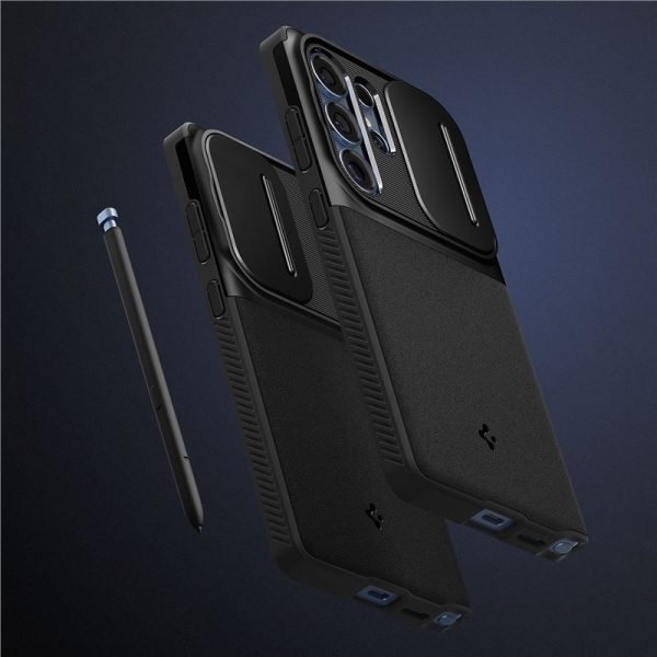 Spigen Optik Armor Black-Samsung Galaxy S25 Ultra (ACS08969) - Image 4