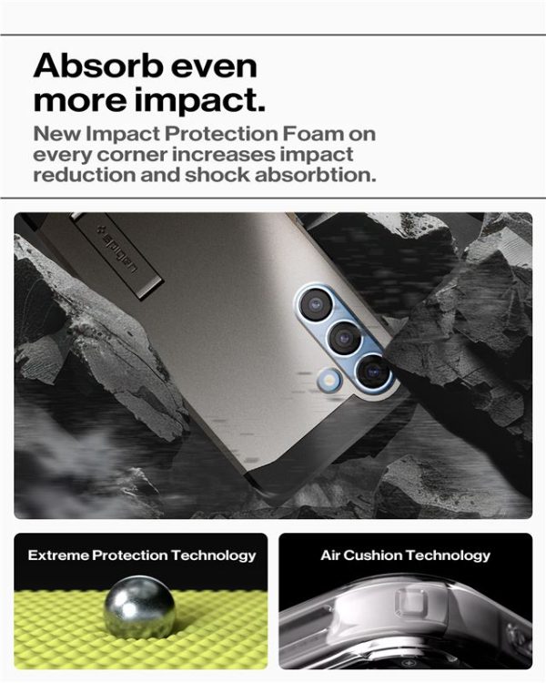 Spigen Tough Armor MagSafe Gunmetal-Samsung Galaxy S25+ Plus (ACS08988) - Image 9