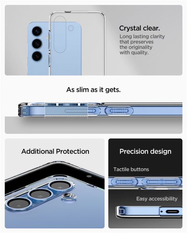 Spigen Liquid Crystal Crystal Clear-Samsung Galaxy S25 (ACS08995) - Image 9