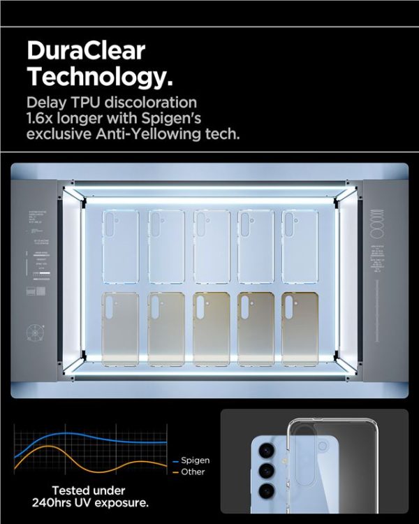 Spigen Ultra Hybrid Crystal Clear-Samsung Galaxy S25 (ACS09006) - Image 4