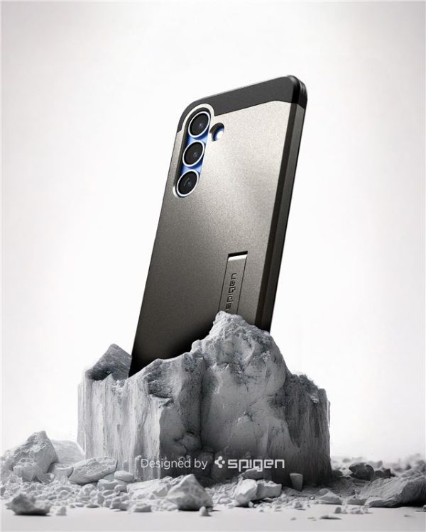 Spigen Tough Armor MagSafe Gunmetal-Samsung Galaxy S25 (ACS09009) - Image 7