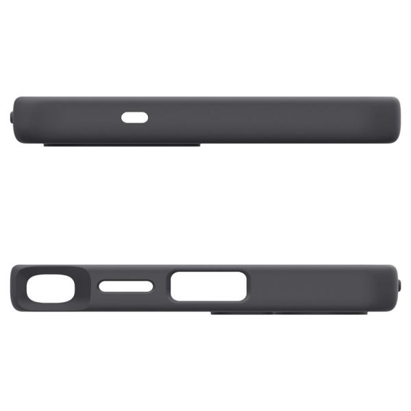 Spigen Silicone Fit MagSafe Black-Samsung Galaxy S25 Ultra (ACS09017) - Image 17