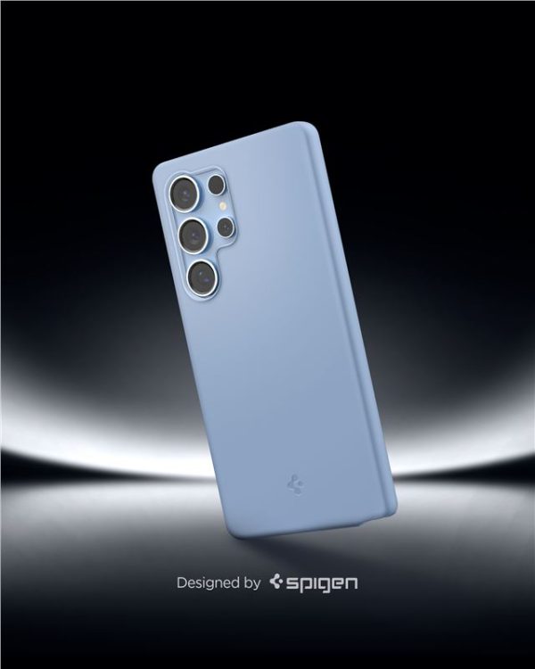 Spigen Silicone Fit MagSafe Sapphire Blue-Samsung Galaxy S25 Ultra (ACS09018) - Image 9