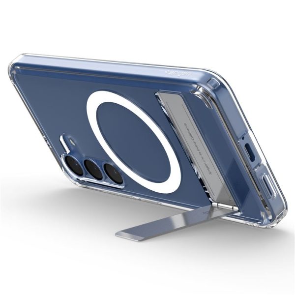 Spigen Ultra Hybrid S MagSafe Clear White-Samsung Galaxy S25 (ACS09026) - Image 4