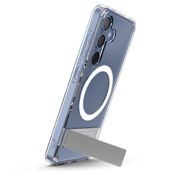 Spigen Ultra Hybrid S MagSafe Clear White-Samsung Galaxy S25 (ACS09026) - Image 5
