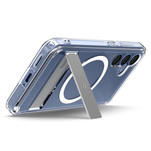 Spigen Ultra Hybrid S MagSafe Clear White-Samsung Galaxy S25 (ACS09026) - Image 15