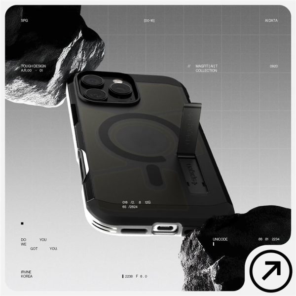 Spigen Tough Armor T MagSafe frost black-Apple iPhone 16 Pro Max (ACS09070) - Image 5