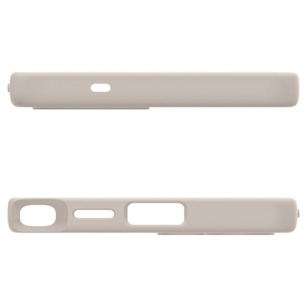 Spigen Silicone Fit MagSafe Natural Titanium-Samsung Galaxy S25 Ultra (ACS09165) - Image 18