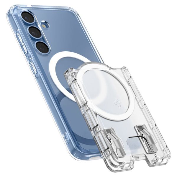 Spigen Ultra Hybrid Wallet MagSafe crystal clear - Samsung Galaxy S25 Series (AFA09206) - Image 15