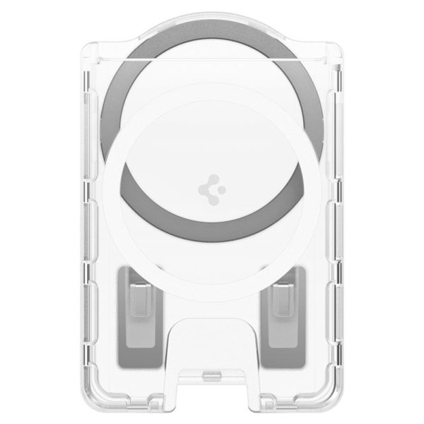 Spigen Ultra Hybrid Wallet MagSafe+ crystal clear - Samsung Galaxy S25 Series (AFA09207) - Image 3