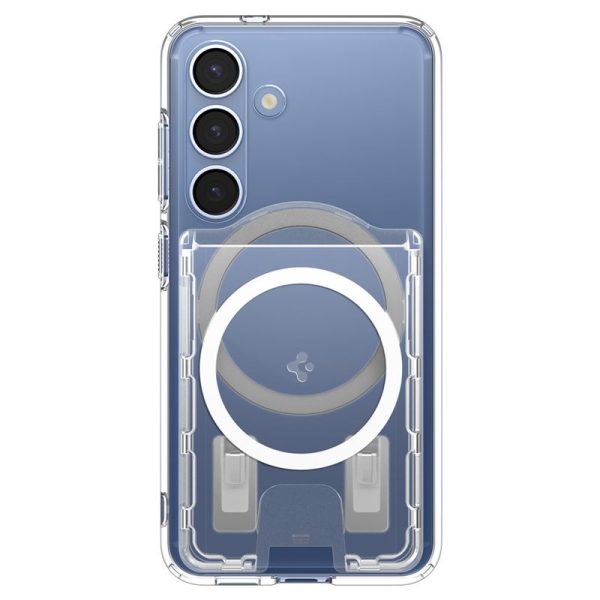 Spigen Ultra Hybrid Wallet MagSafe+ crystal clear - Samsung Galaxy S25 Series (AFA09207) - Image 9