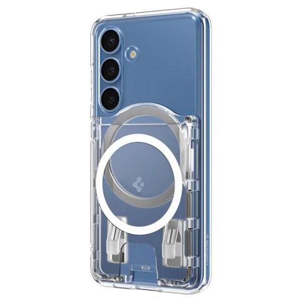 Spigen Ultra Hybrid Wallet MagSafe+ crystal clear - Samsung Galaxy S25 Series (AFA09207) - Image 12