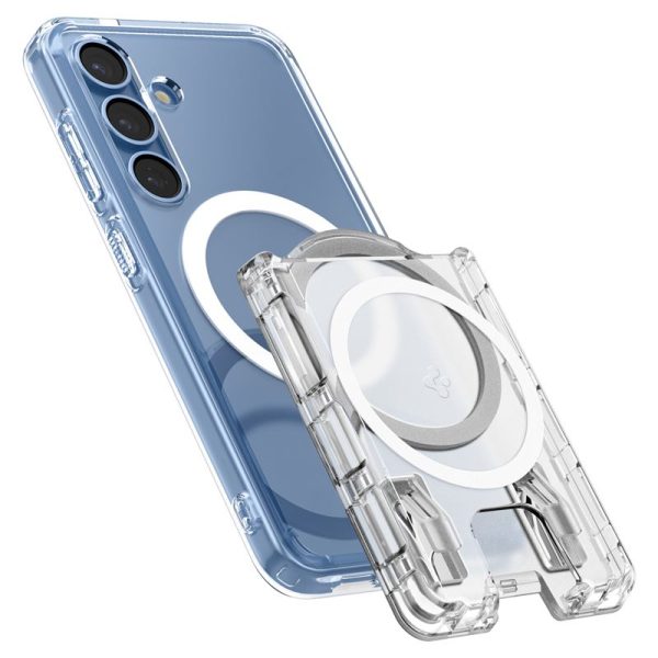 Spigen Ultra Hybrid Wallet MagSafe+ crystal clear - Samsung Galaxy S25 Series (AFA09207) - Image 15