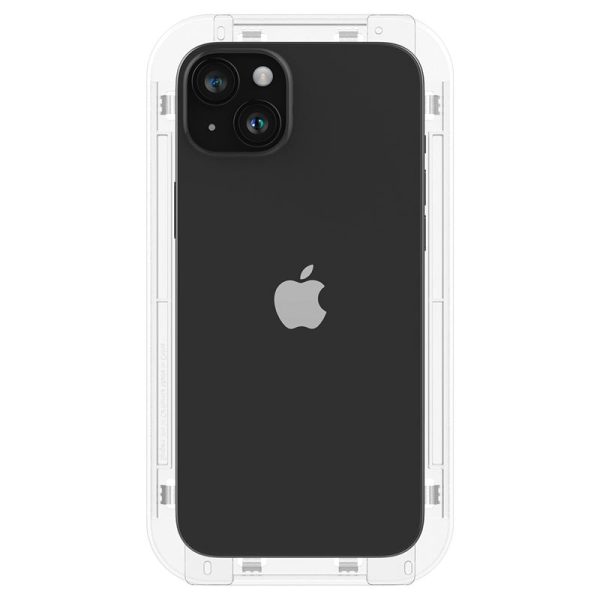 Spigen Glass tR EZ Fit HD 1 Pack transparency-Apple iPhone 16 Plus/15 Plus (AGL06887) - Image 6