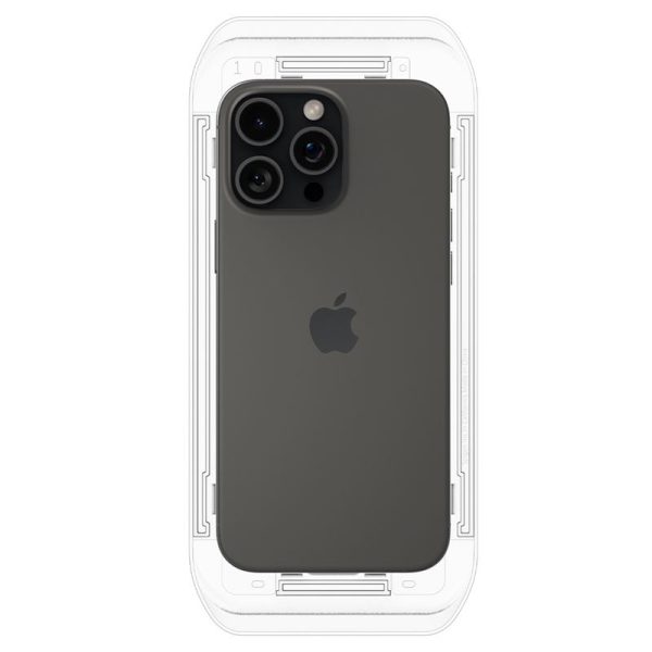 Spigen Glass tR EZ Fit HD (Privacy) 1 Pack transparency-Apple iPhone 16 Pro Max (AGL07915) - Image 7