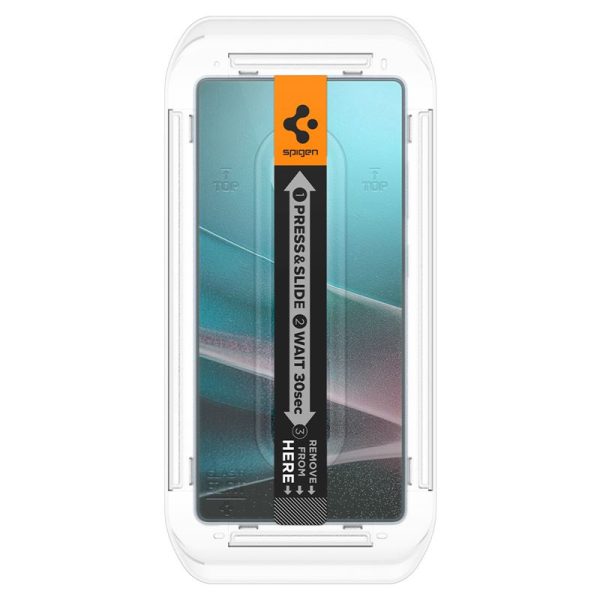 Spigen Glass tR EZ Fit HD 2 Pack Transparency-Samsung Galaxy S25 Ultra (AGL09082) - Image 7