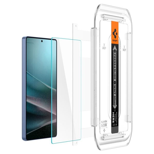 Spigen Glass tR EZ Fit HD 2 Pack Transparency-Samsung Galaxy S25 Ultra (AGL09082) - Image 11