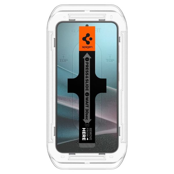 Spigen Glass tR EZ Fit HD (Privacy) 2 Pack-Samsung Galaxy S25+/S24+ (AGL09307) - Image 8