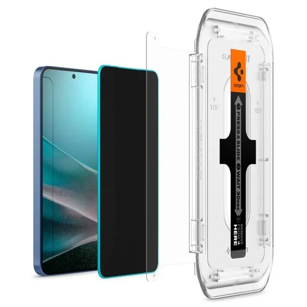 Privacy Τζάμι Προστασίας Samsung Galaxy S24 / S25 Spigen Glas.TR EZ Fit HD 2-Pack (AGL09308) - Image 5