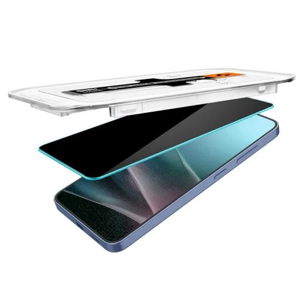 Privacy Τζάμι Προστασίας Samsung Galaxy S24 / S25 Spigen Glas.TR EZ Fit HD 2-Pack (AGL09308) - Image 9
