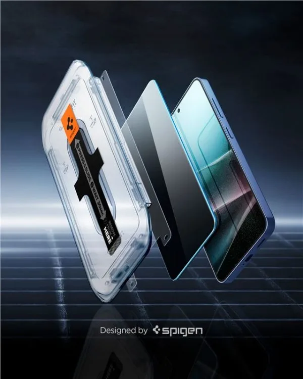 Privacy Τζάμι Προστασίας Samsung Galaxy S24 / S25 Spigen Glas.TR EZ Fit HD 2-Pack (AGL09308) - Image 12